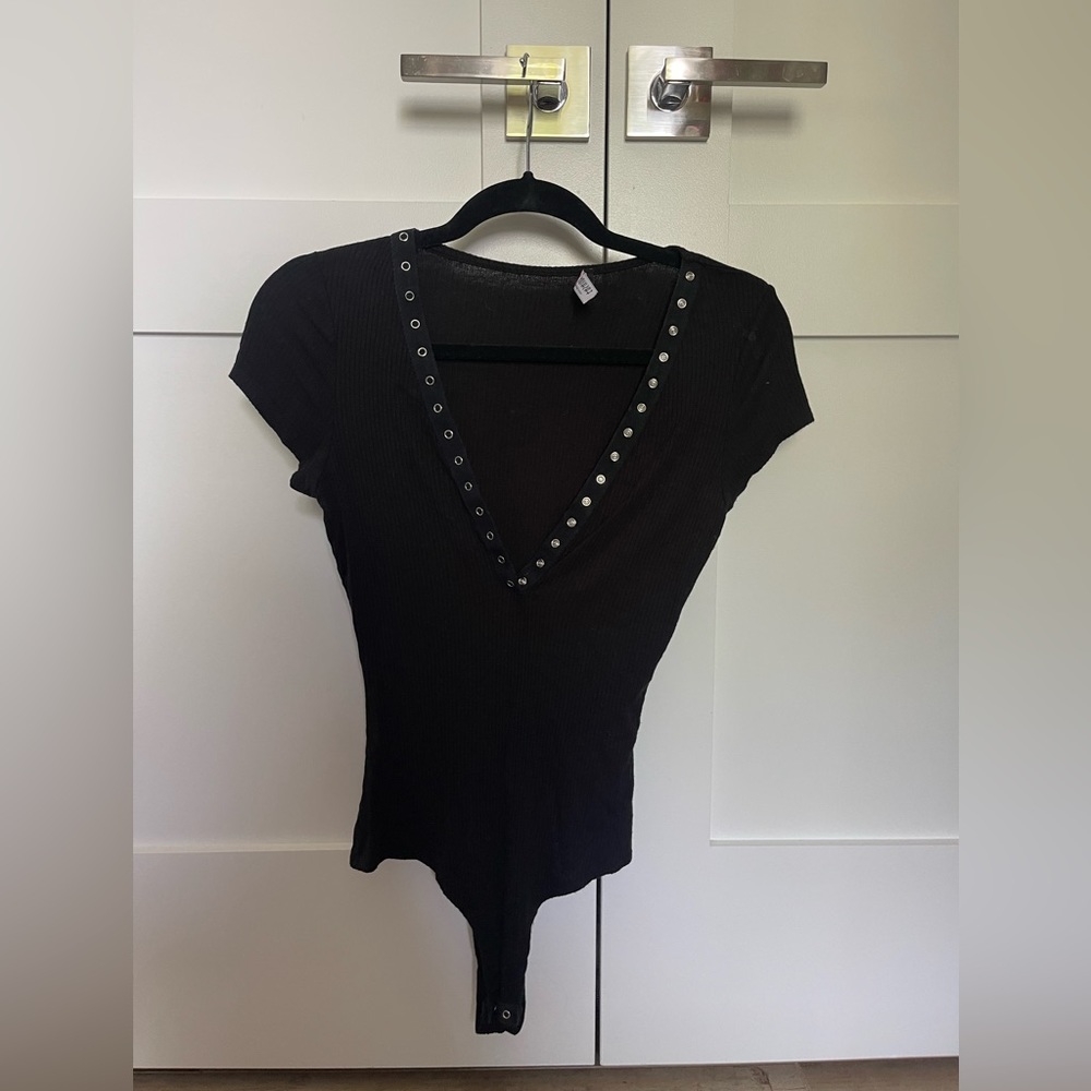 Button Up Crop Top